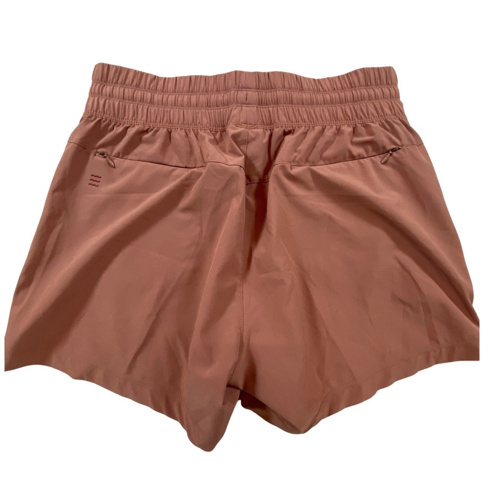 Free Fly Bamboo Pull On Athletic Shorts Mauve Pink Womens Size Small 3" Inseam - Picture 2 of 8